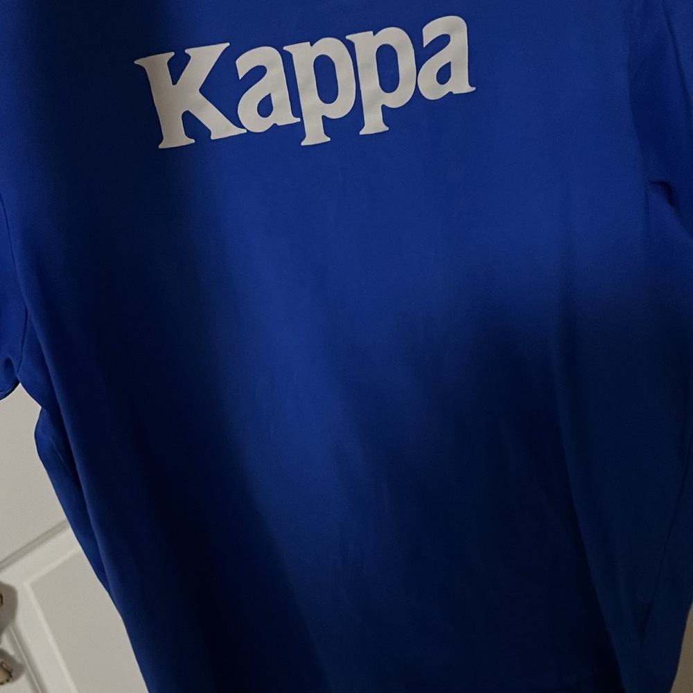 Kappa Blue Short Sleeve Tee Athletic Performance